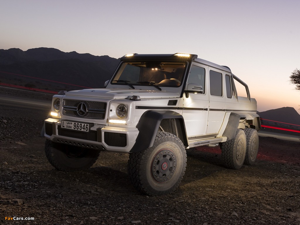 Mercedes-Benz G 63 AMG 6x6 (W463) 2013 wallpapers (1024 x 768)