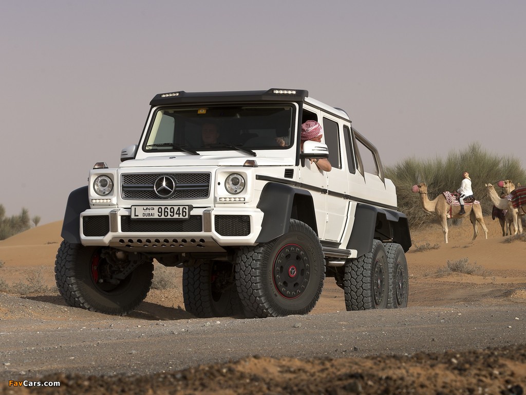 Mercedes-Benz G 63 AMG 6x6 (W463) 2013 wallpapers (1024 x 768)