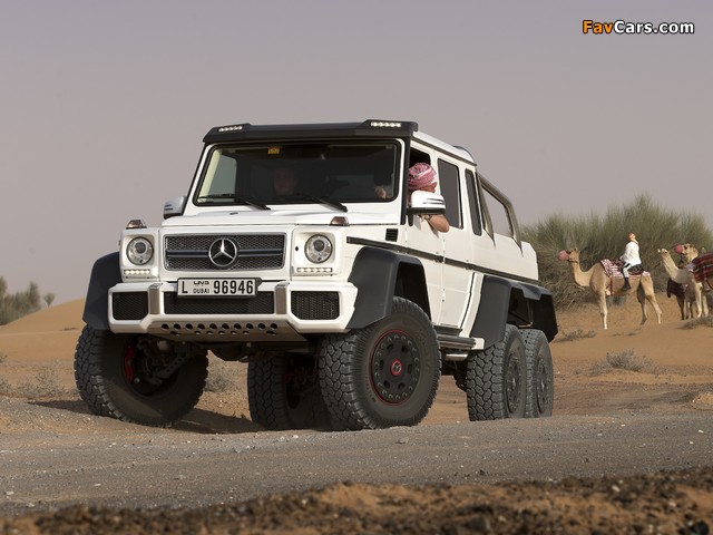 Mercedes-Benz G 63 AMG 6x6 (W463) 2013 wallpapers (640 x 480)
