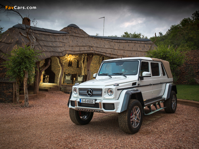 Mercedes-Maybach G 650 Landaulet (W463) 2017 wallpapers (640 x 480)