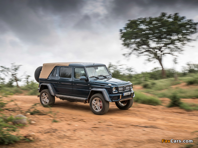 Mercedes-Maybach G 650 Landaulet (W463) 2017 wallpapers (640 x 480)