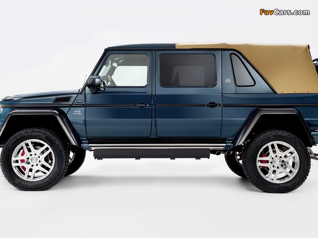 Mercedes-Maybach G 650 Landaulet (W463) 2017 wallpapers (640 x 480)