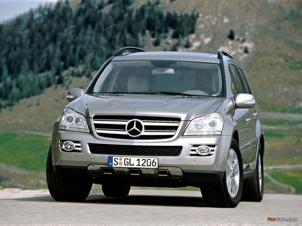 Mercedes-Benz GL 320 CDI (X164) 2006–09 images (1024 x 768)