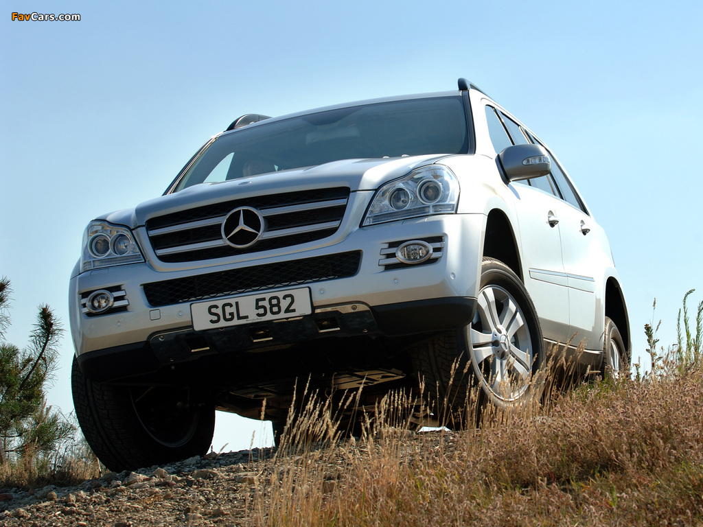 Mercedes-Benz GL 500 UK-spec (X164) 2006–09 images (1024 x 768)