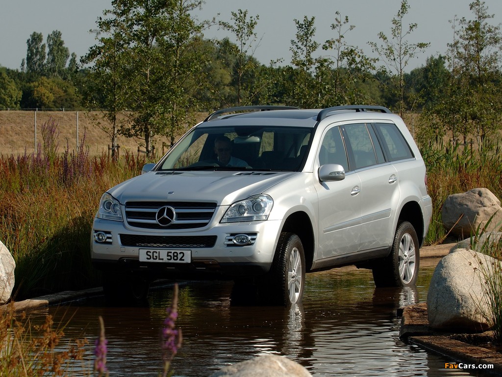 Mercedes-Benz GL 500 UK-spec (X164) 2006–09 photos (1024 x 768)