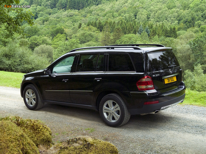 Mercedes-Benz GL 500 UK-spec (X164) 2006–09 photos (800 x 600)