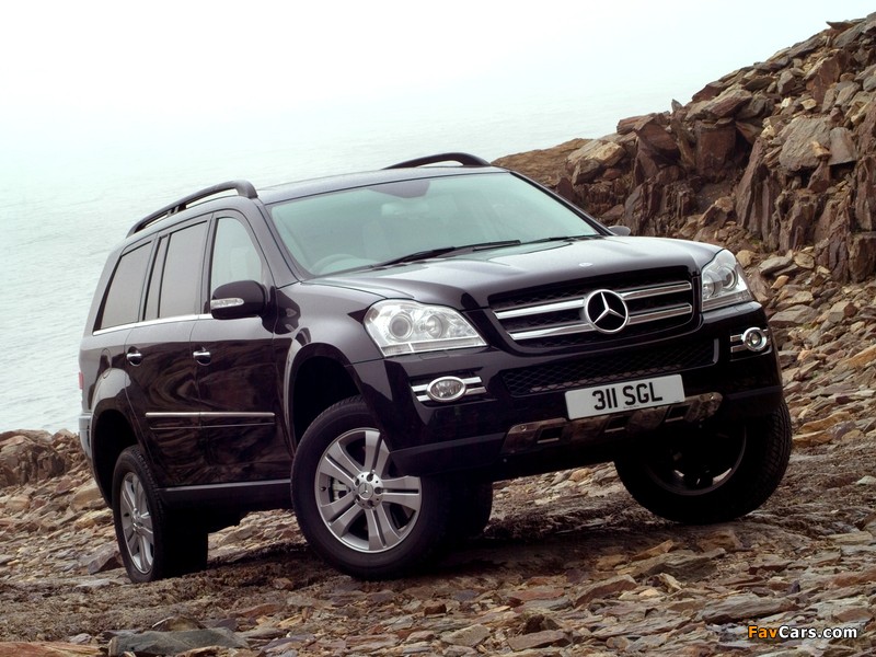 Mercedes-Benz GL 500 UK-spec (X164) 2006–09 photos (800 x 600)