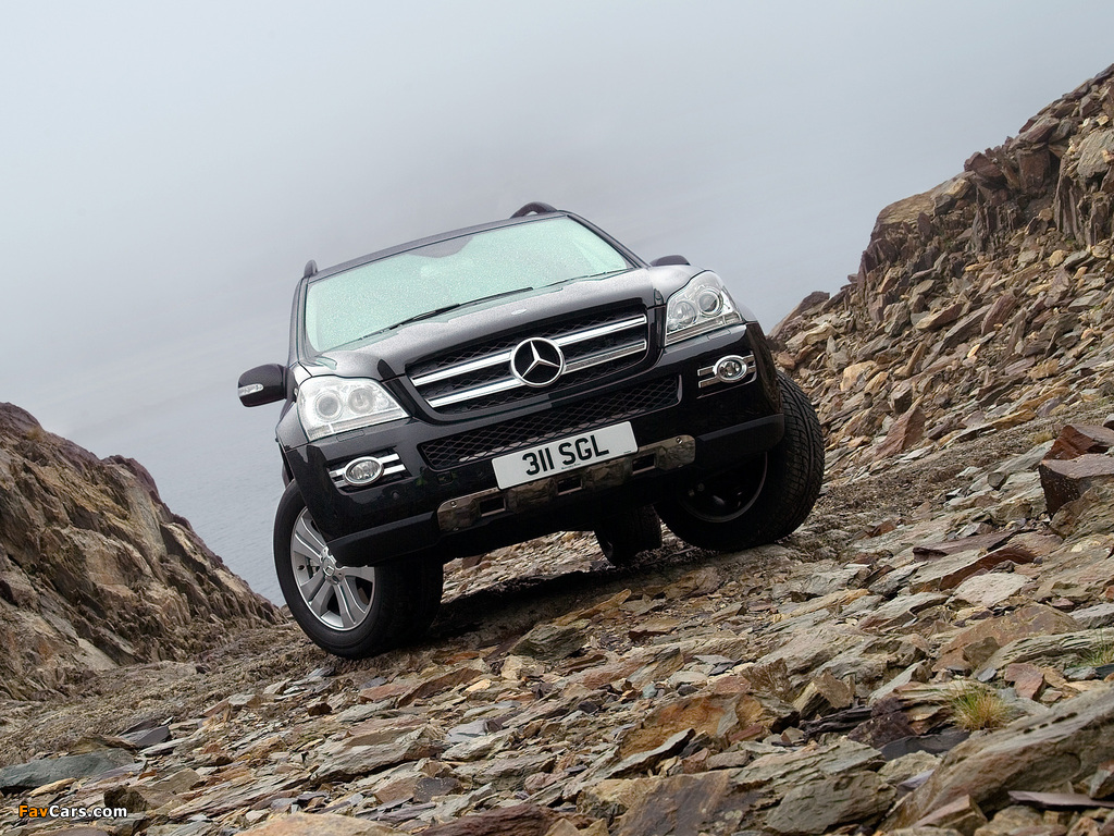 Mercedes-Benz GL 500 UK-spec (X164) 2006–09 pictures (1024 x 768)