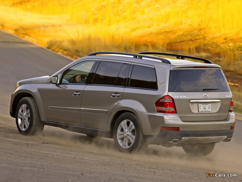 Mercedes-Benz GL 450 US-spec (X164) 2006–09 pictures (800 x 600)