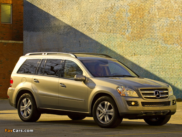 Mercedes-Benz GL 450 US-spec (X164) 2006–09 wallpapers (640 x 480)