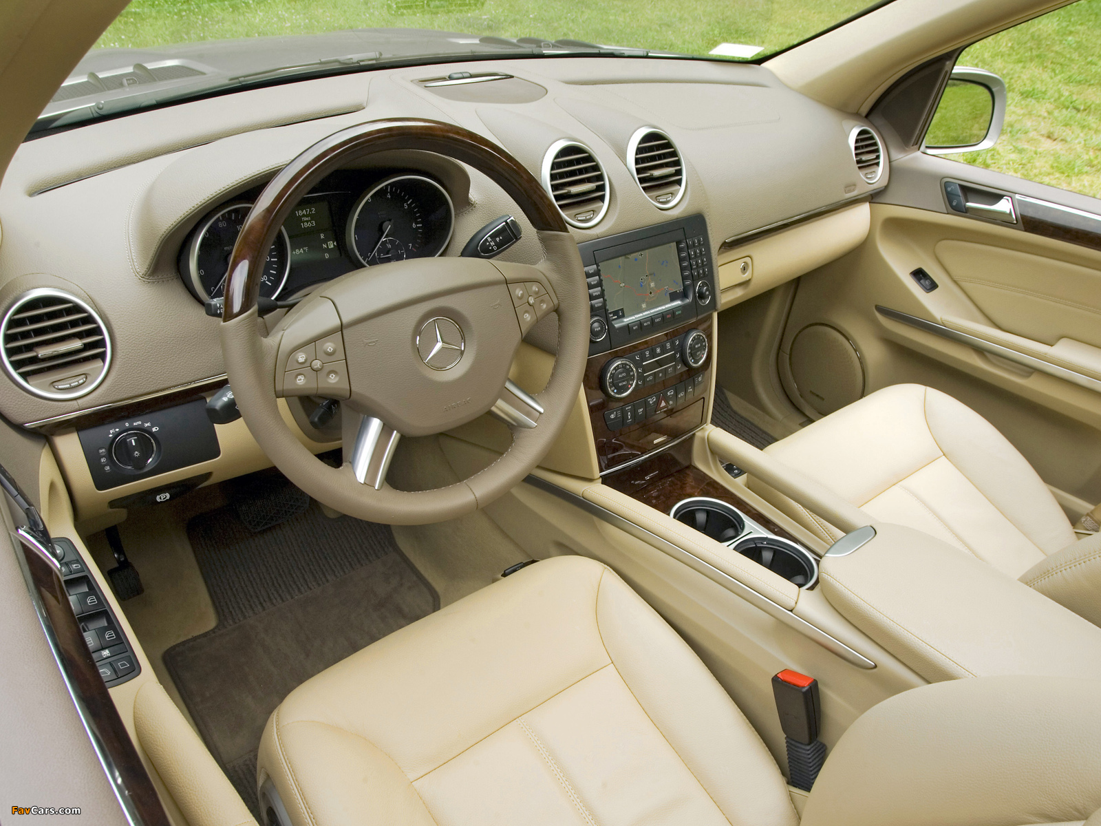 Mercedes-Benz GL 550 US-spec (X164) 2006–09 wallpapers (1600 x 1200)