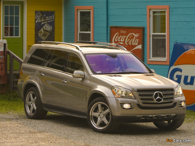 Mercedes-Benz GL 550 US-spec (X164) 2006–09 wallpapers (800 x 600)