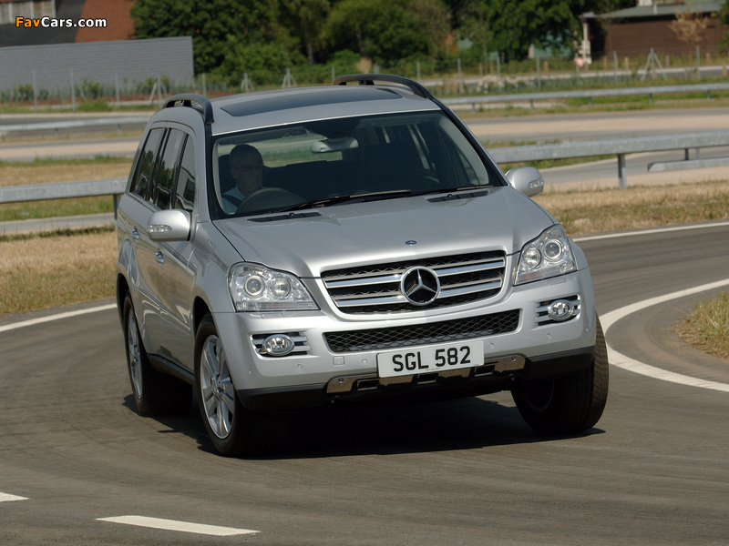 Mercedes-Benz GL 500 UK-spec (X164) 2006–09 wallpapers (800 x 600)