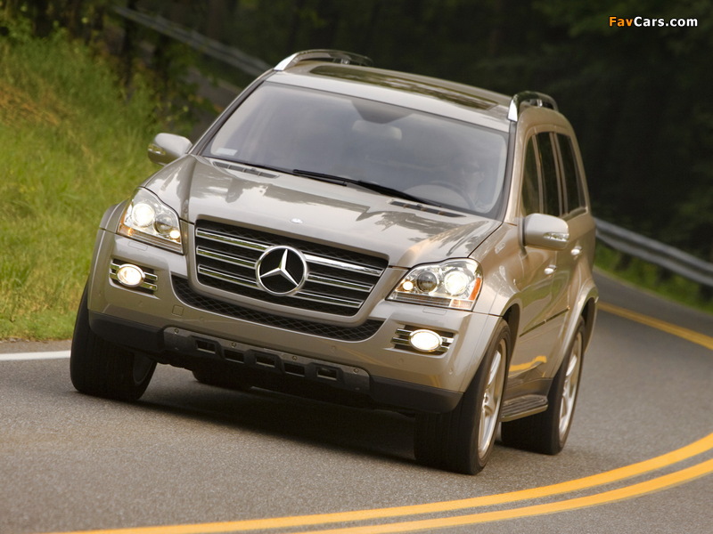 Mercedes-Benz GL 550 US-spec (X164) 2006–09 wallpapers (800 x 600)