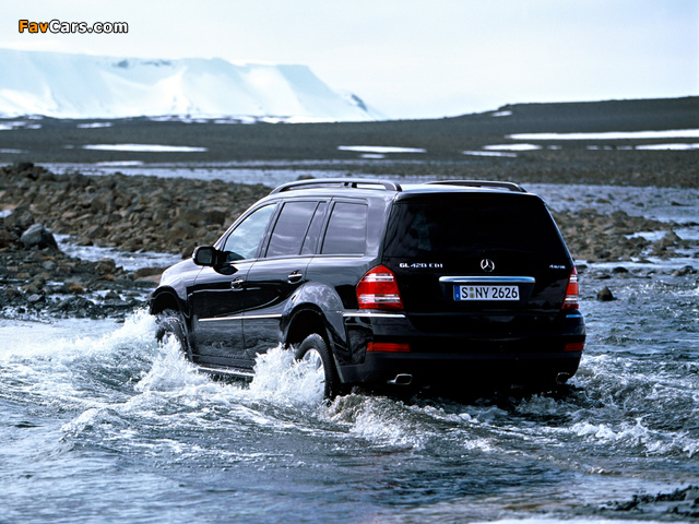 Mercedes-Benz GL 420 CDI (X164) 2006–09 wallpapers (640 x 480)