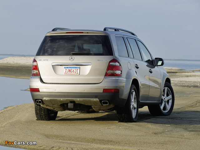 Mercedes-Benz GL 320 BlueTec (X164) 2008–09 wallpapers (640 x 480)