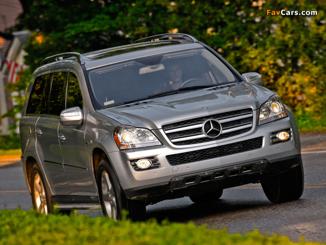 Mercedes-Benz GL 320 US-spec (X164) 2008–09 wallpapers (640 x 480)