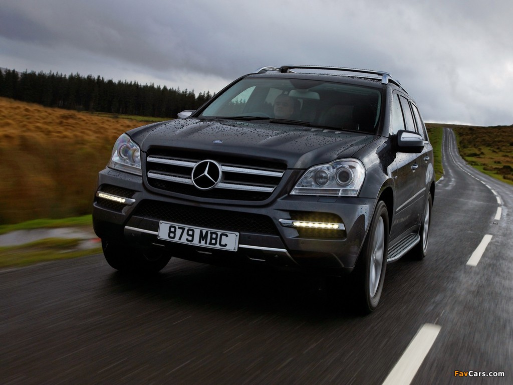 Mercedes-Benz GL 350 CDI UK-spec (X164) 2009–12 images (1024 x 768)