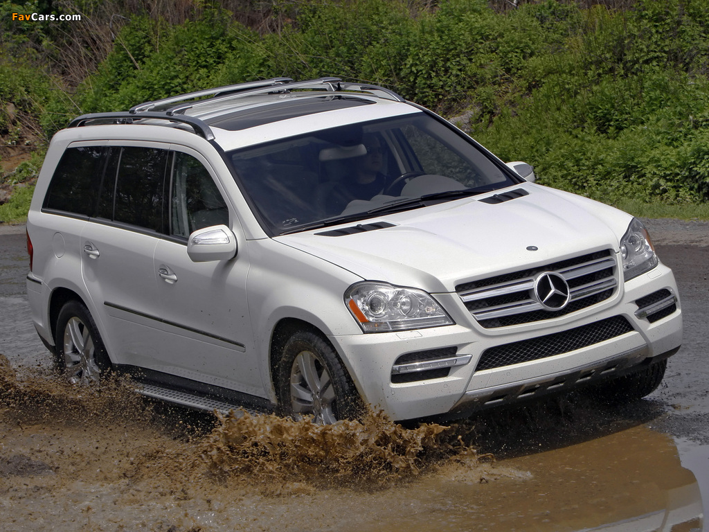 Mercedes-Benz GL 350 BlueTec US-spec (X164) 2009–12 pictures (1024 x 768)