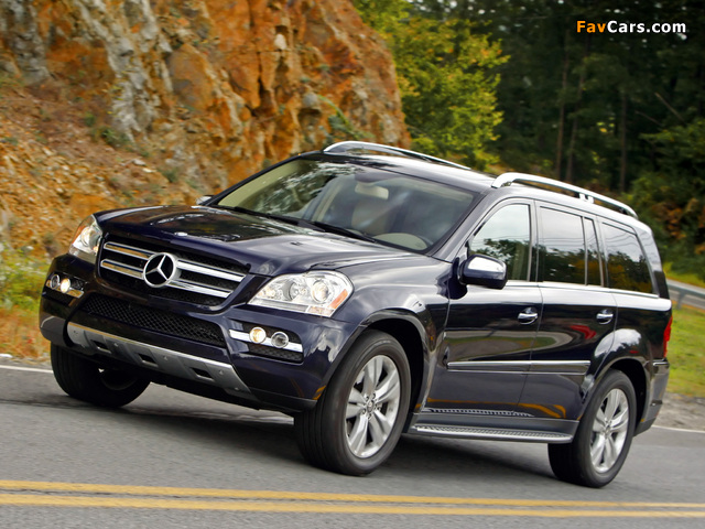 Mercedes-Benz GL 450 US-spec (X164) 2009–12 wallpapers (640 x 480)