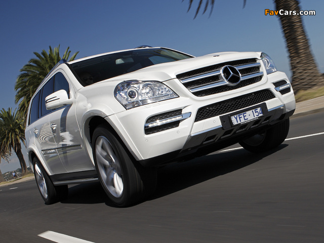 Mercedes-Benz GL 450 CDI AU-spec (X164) 2011–12 images (640 x 480)