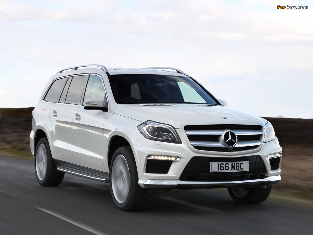 Mercedes-Benz GL 350 BlueTec AMG Sports Package UK-spec (X166) 2013 wallpapers (1024 x 768)