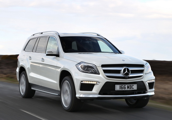 Mercedes-Benz GL 350 BlueTec AMG Sports Package UK-spec (X166) 2013 wallpapers