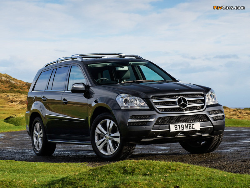 Photos of Mercedes-Benz GL 350 CDI UK-spec (X164) 2009–12 (800 x 600)