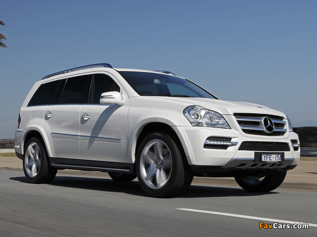 Photos of Mercedes-Benz GL 450 CDI AU-spec (X164) 2011–12 (640 x 480)