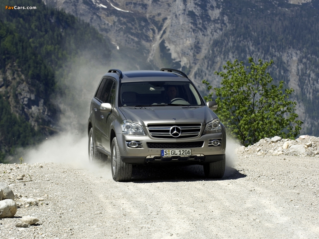 Pictures of Mercedes-Benz GL 320 CDI (X164) 2006–09 (1024 x 768)