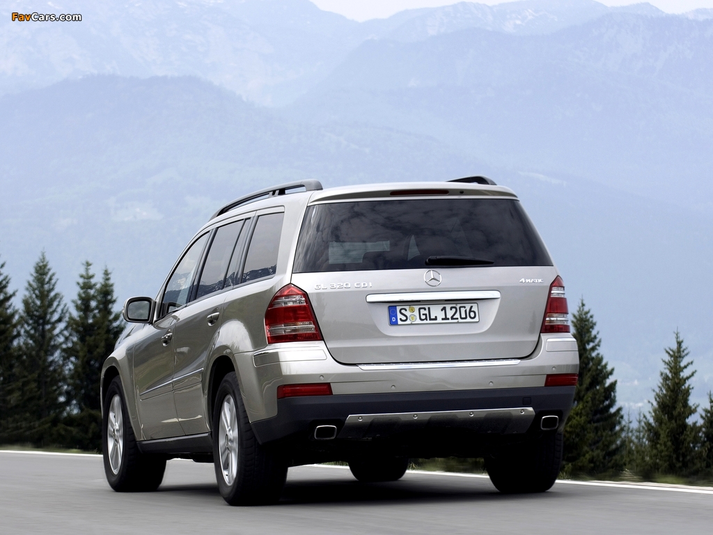 Pictures of Mercedes-Benz GL 320 CDI (X164) 2006–09 (1024 x 768)