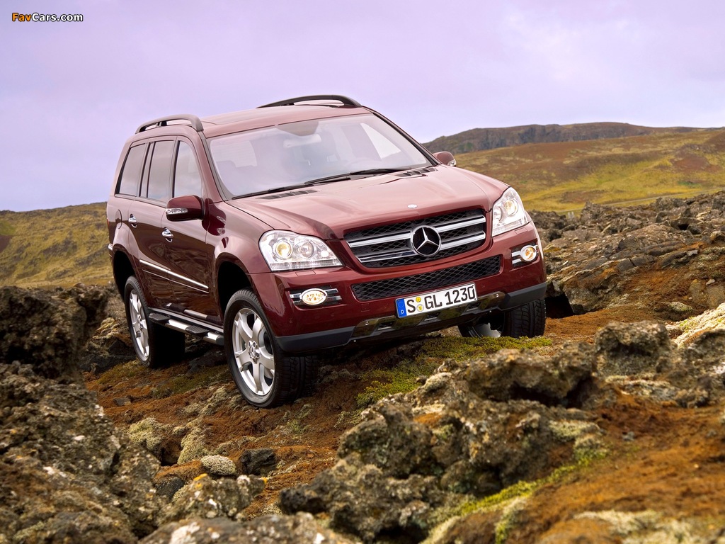 Pictures of Mercedes-Benz GL 500 (X164) 2006–09 (1024 x 768)