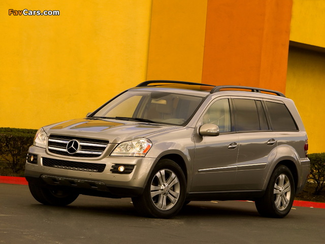 Mercedes-Benz GL 450 US-spec (X164) 2006–09 wallpapers (640 x 480)