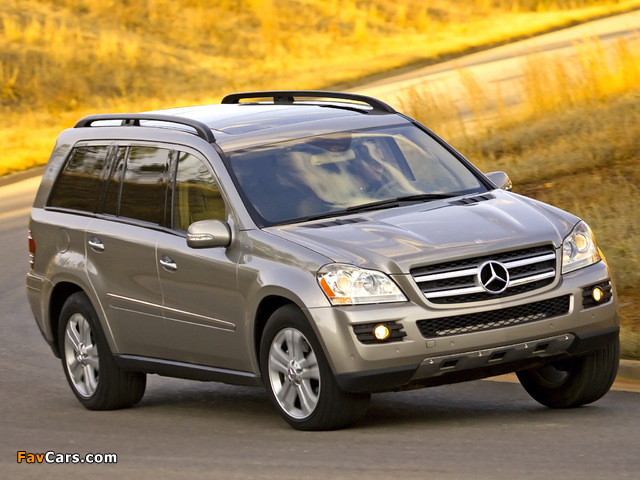 Mercedes-Benz GL 450 US-spec (X164) 2006–09 wallpapers (640 x 480)