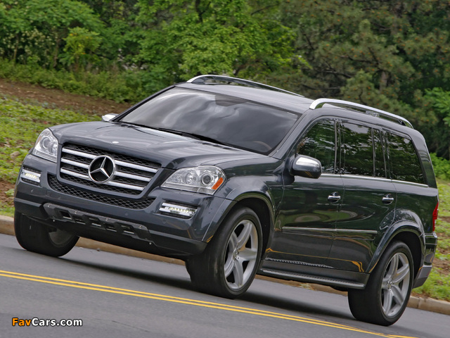 Mercedes-Benz GL 550 US-spec (X164) 2009–12 wallpapers (640 x 480)