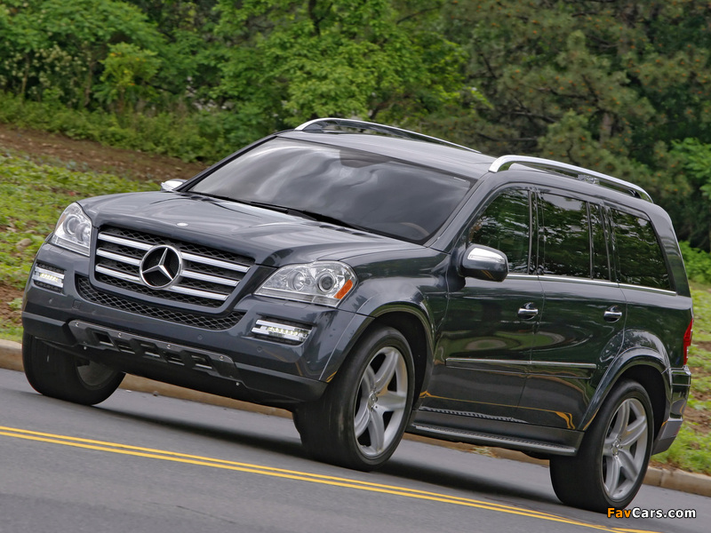 Mercedes-Benz GL 550 US-spec (X164) 2009–12 wallpapers (800 x 600)