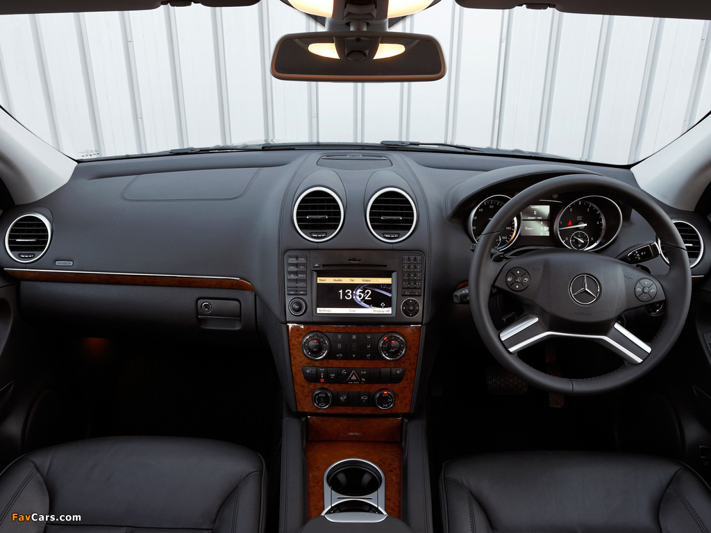 Mercedes-Benz GL 350 CDI UK-spec (X164) 2009–12 wallpapers (1024 x 768)