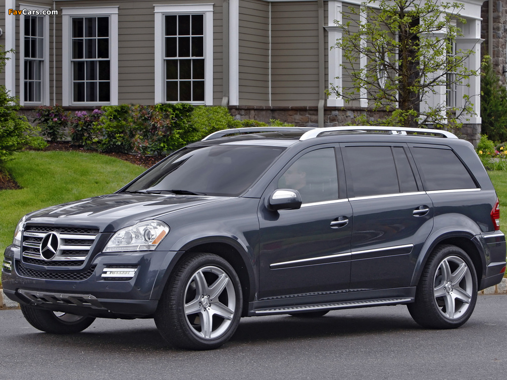 Mercedes-Benz GL 550 US-spec (X164) 2009–12 wallpapers (1024 x 768)