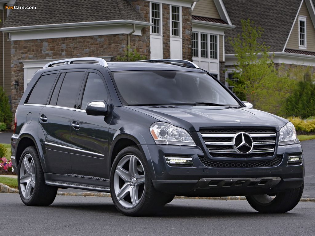 Mercedes-Benz GL 550 US-spec (X164) 2009–12 wallpapers (1024 x 768)