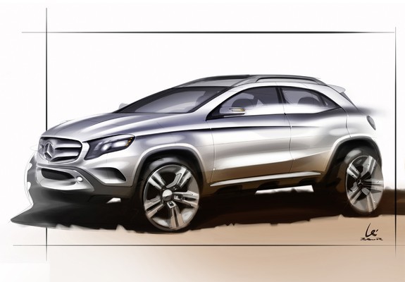 Images of Sketch Mercedes-Benz GLA-Klasse 2013