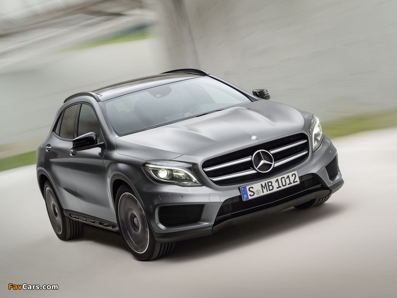 Mercedes-Benz GLA 250 4MATIC AMG Sport Package (X156) 2014 images (800 x 600)