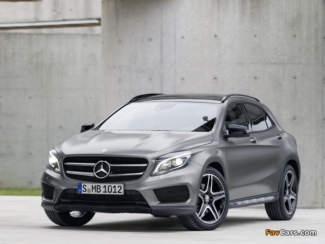 Mercedes-Benz GLA 250 4MATIC AMG Sport Package (X156) 2014 pictures (640 x 480)