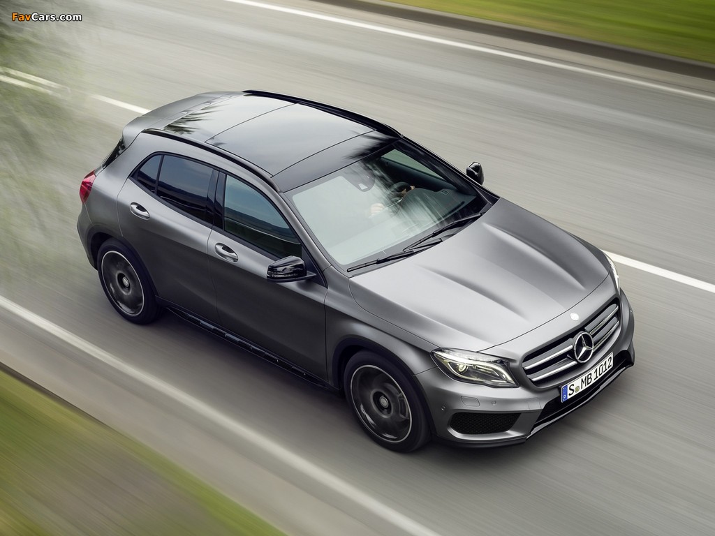 Mercedes-Benz GLA 250 4MATIC AMG Sport Package (X156) 2014 wallpapers (1024 x 768)