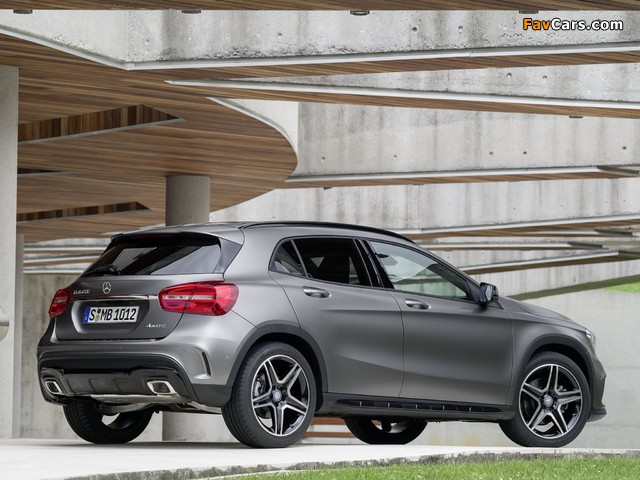 Mercedes-Benz GLA 250 4MATIC AMG Sport Package (X156) 2014 wallpapers (640 x 480)