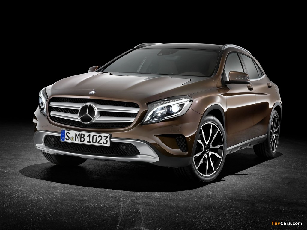 Mercedes-Benz GLA 220 CDI 4MATIC (X156) 2014 wallpapers (1024 x 768)