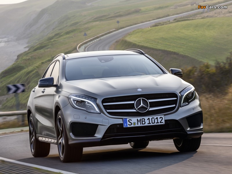 Mercedes-Benz GLA 250 4MATIC AMG Sport Package (X156) 2014 wallpapers (800 x 600)