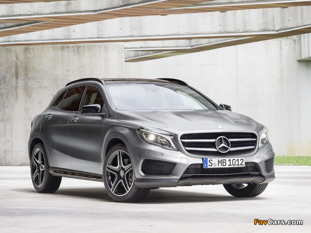 Mercedes-Benz GLA 250 4MATIC AMG Sport Package (X156) 2014 wallpapers (640 x 480)