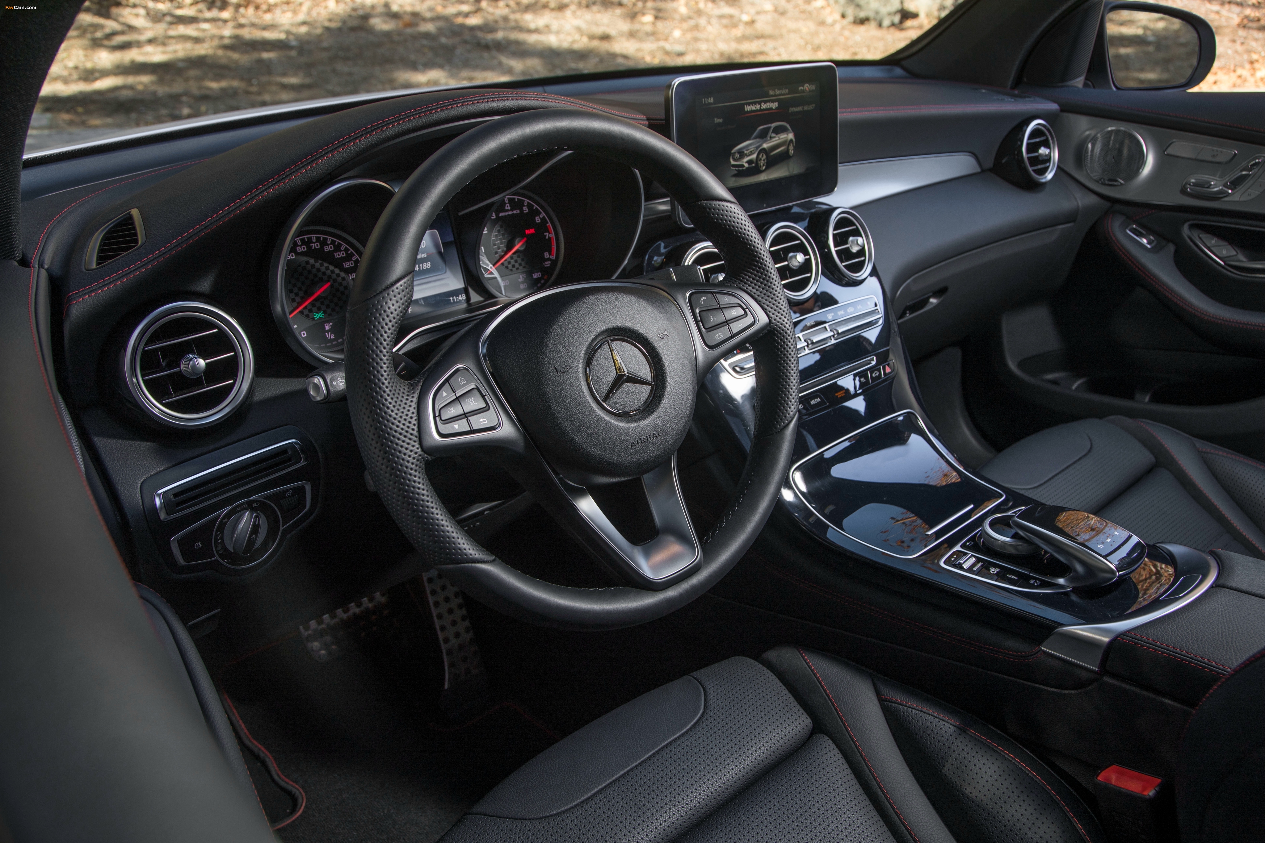 Mercedes-AMG GLC 43 4MATIC North America (X253) 2016 photos (4096 x 2731)