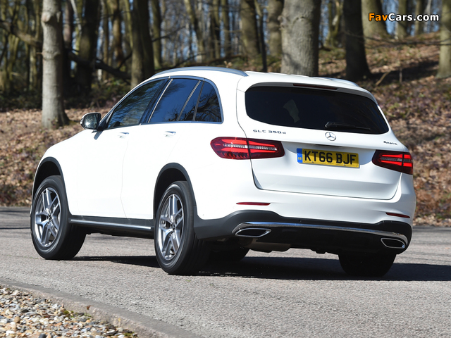 Pictures of Mercedes-Benz GLC 350 d 4MATIC AMG Line UK-spec (X253) 2016 (640 x 480)
