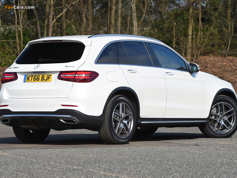 Pictures of Mercedes-Benz GLC 350 d 4MATIC AMG Line UK-spec (X253) 2016 (800 x 600)